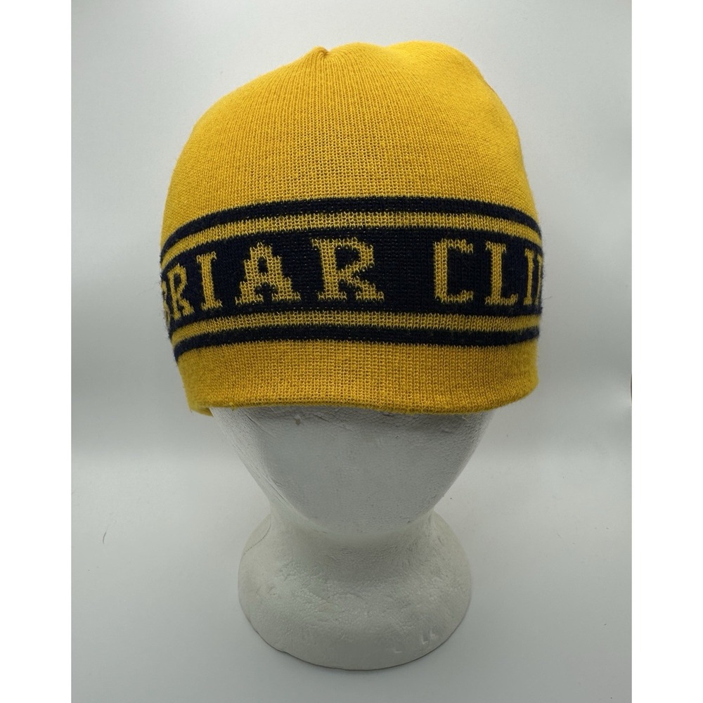 Briar Cliff University Beanie Double Sided Reversible Blue And Yellow‎ - Picture 6 of 7